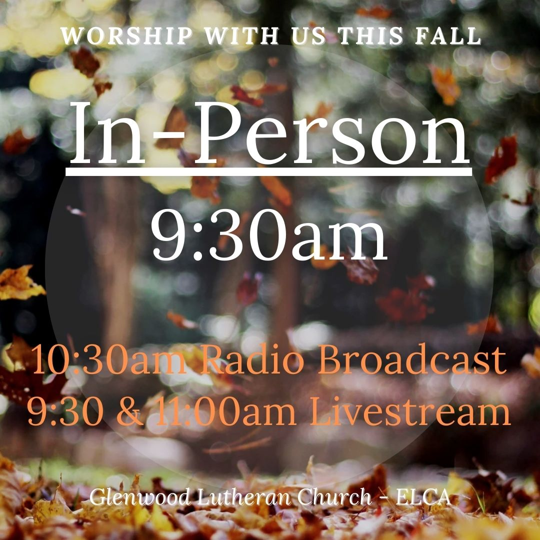 Fall Worship Hours