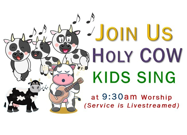 HOLY COW! Kids Sing Sunday!